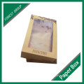 Food Grade Brown Kraft Paper Sushi Box with Clear Window